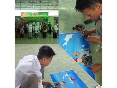Lomba Lukis Dalam Rangka HUT TNI AD