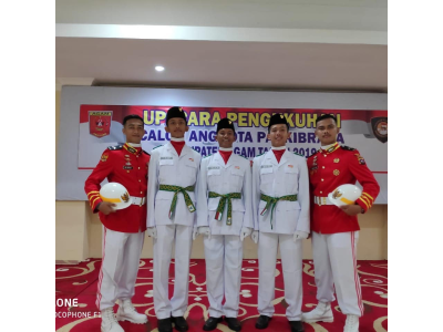 Utusan Untuk Paskibra Kabupaten Agam 2019