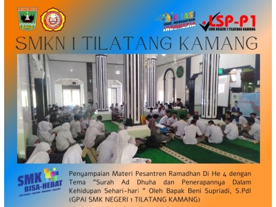 Kegiatan Pesantren Ramadhan 1443 H