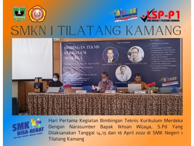 Pembukaan Bimtek Kurikulum Merdeka 